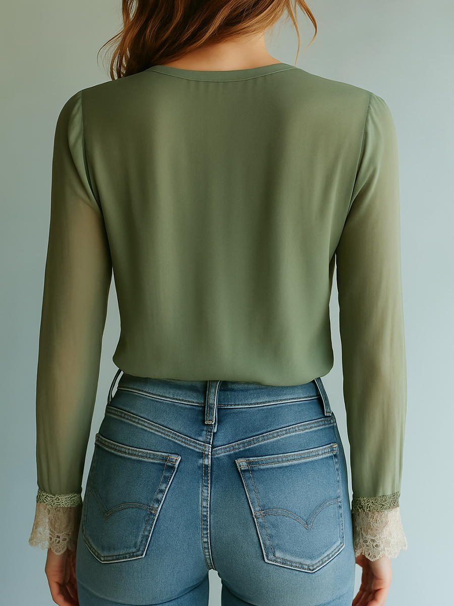 LIVY - Floral Pattern Blouse