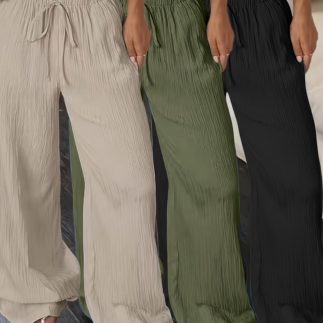 Sienna | Relaxed Straight-Leg Trousers