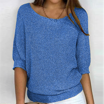 Venetia | Lightweight Summer Top with Three-Quarter Sleeves